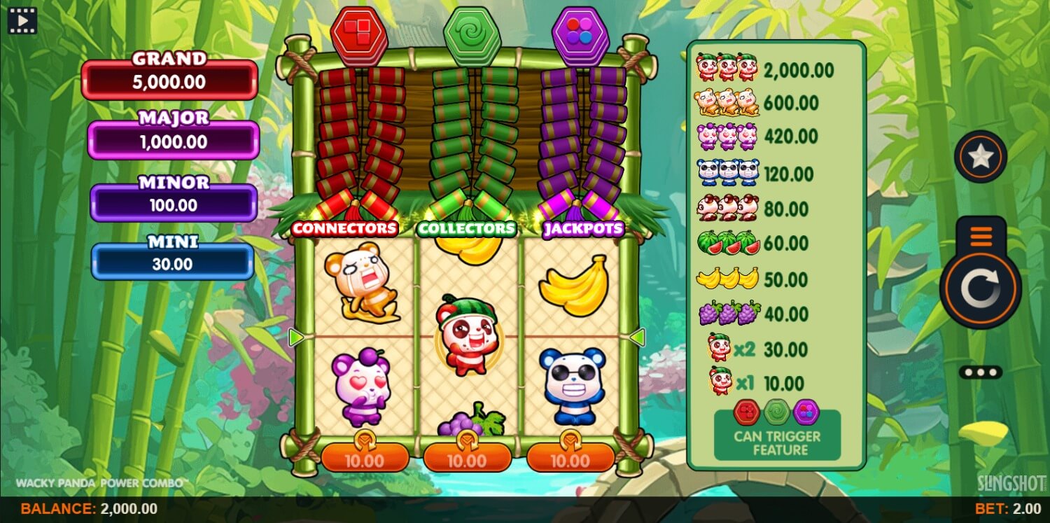 Wacky Panda Power Combo